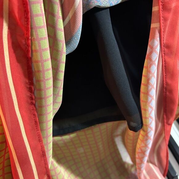 Anthropologie Dream Daily Colorful Patchwork A-Line Skirt Large - Picture 11 of 16